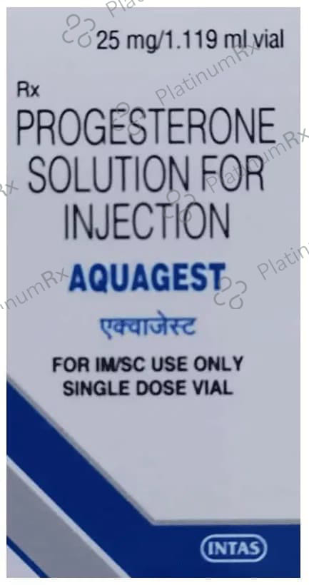 Aquagest 25mg Injection 1ml