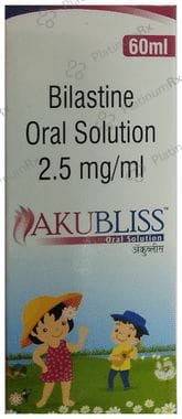 Akubliss 2.5mg Oral Solution 60ml