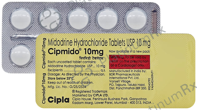 Cipmido 10mg Tablet 10s