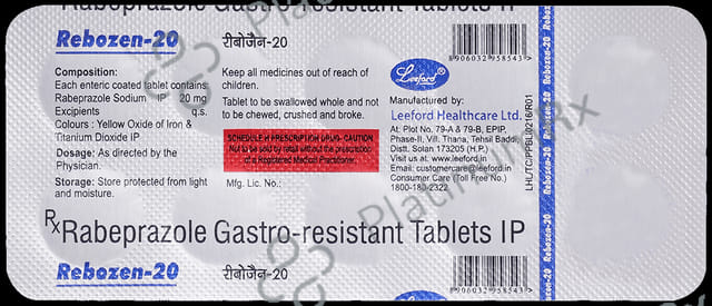 Rebozen 20mg Tablet