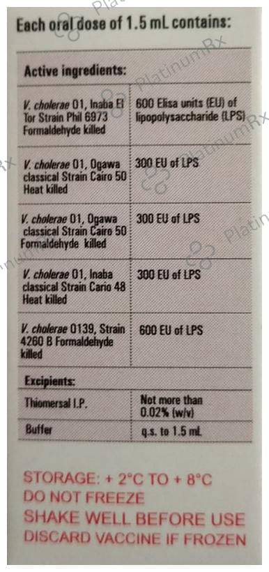 Shanchol Oral Vaccine 1.5ml