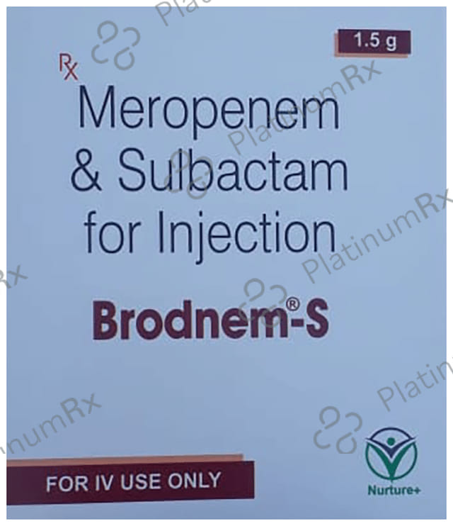 Brodnem S 1000/500mg Injection 1s