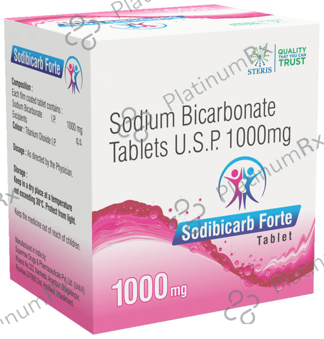 Sodibicarb Forte 1000mg Tablet 15s