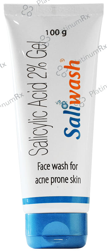 Saliwash Salicylic Acid 2% Gel Face Wash - For Acne Prone Skin