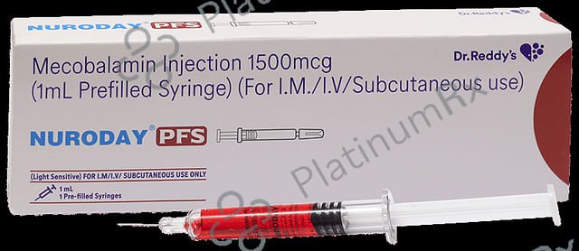 Nuroday PFS 1500mcg Injection 1s