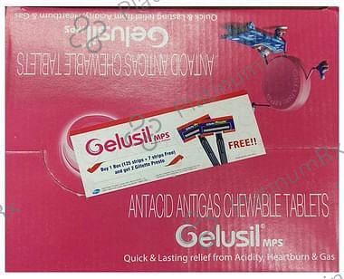Gelusil Mps Chewable Tablet Mint 10 Chewable Tablet