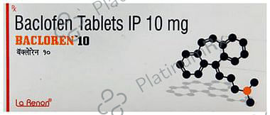 Bacloren 10mg Tablet 10s