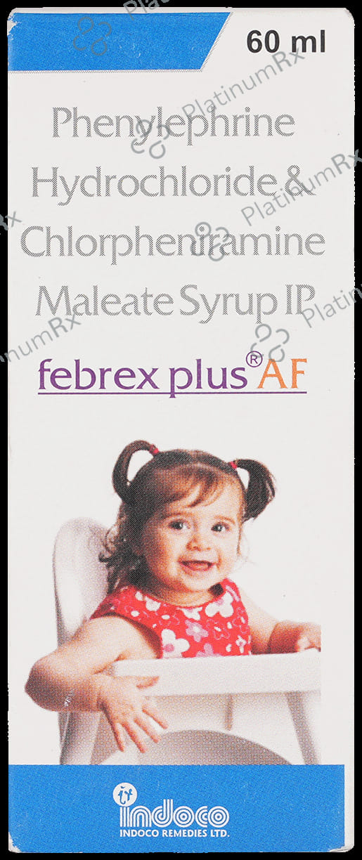 Febrex Plus AF 2/5mg Syrup 60ml