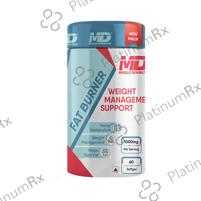 Muscle Dominator Fat Burner 1000mg Softgel