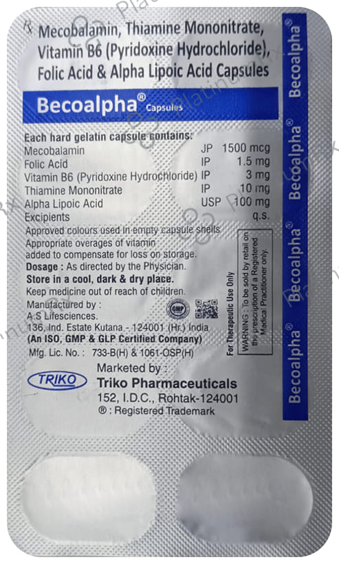 Becoalpha Capsule 10s