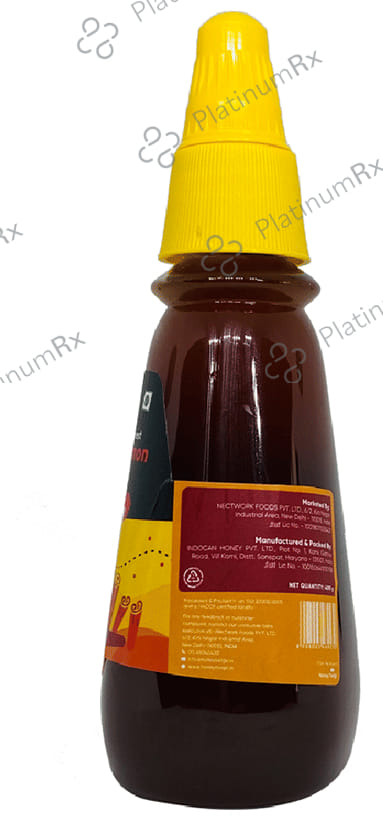 Nectworks Cinnamon Infused Natures Finest Himalayan Honey 400gm