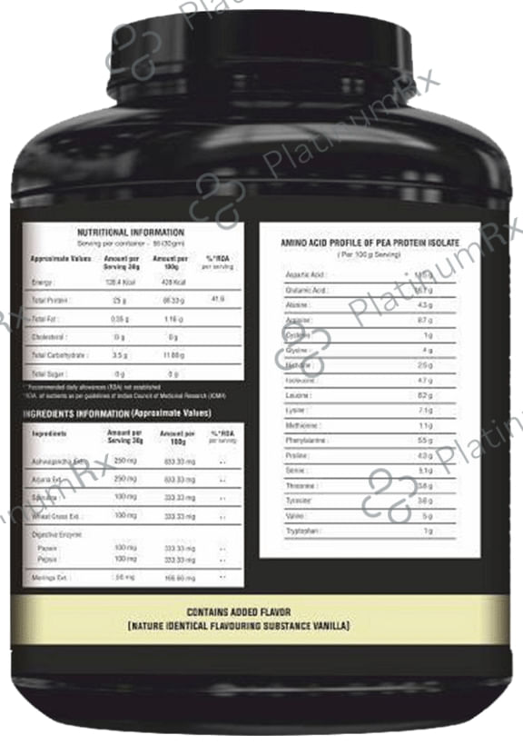 Protuff Plant Protein Vanilla