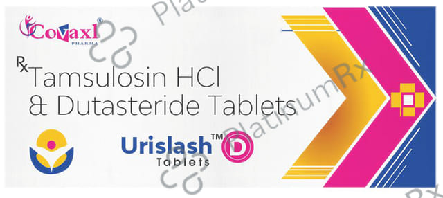 Urislash D 0.4/0.5mg Tablet MR 10s