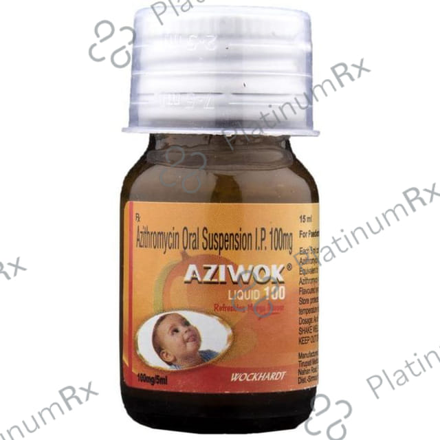 Aziwok 100mg Liquid 15ml