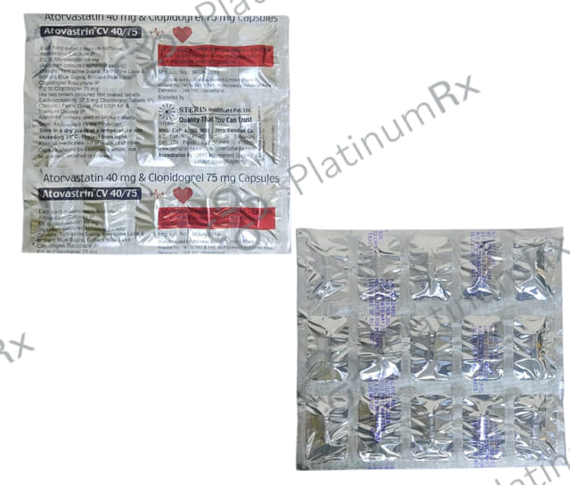 Atovastrin CV 40/75mg Capsule 15s