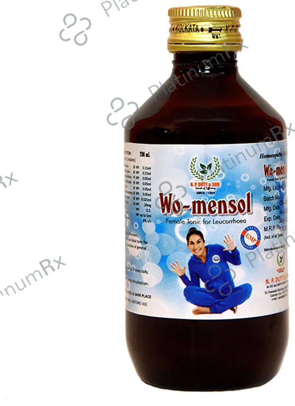 N.P. Dutt & Son Wo-Mensol Female Tonic for Leucorrhoea