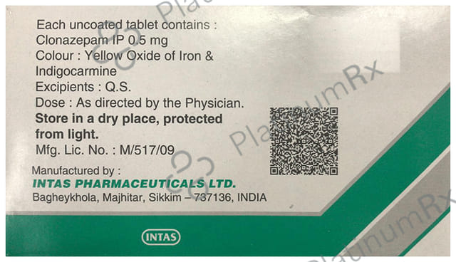 Zapiz 0.5mg Tablet 20s