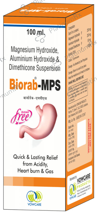Biorab MPS Sugar Free Oral Suspension 100ml