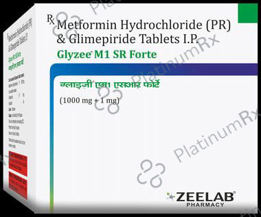 Glyzee M 1/1000mg Forte SR Tablet 15s