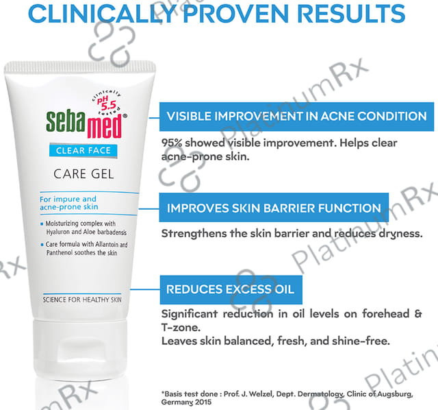 Sebamed Clear Face Care Gel 50ml