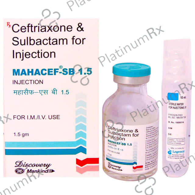 Mahacef SB 1.5 gm Injection