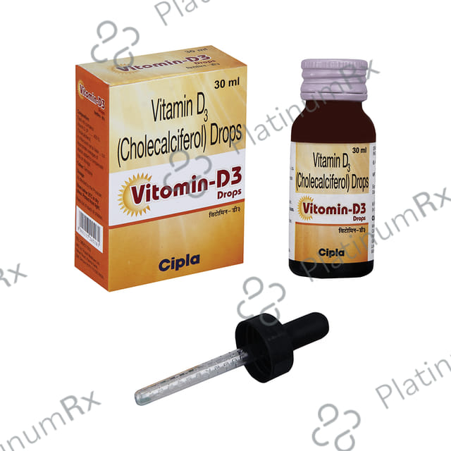 Vitomin D3 400IU Drop 30ml