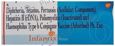 Infanrix Hexa Vaccine 0.5ml