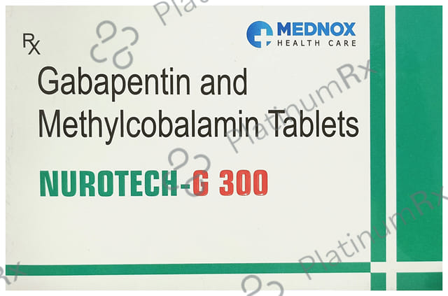 Nurotech G 300mg Tablet 10s