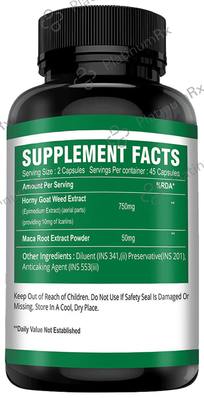 Simply Herbal Horny Goat Weed Extract Capsule