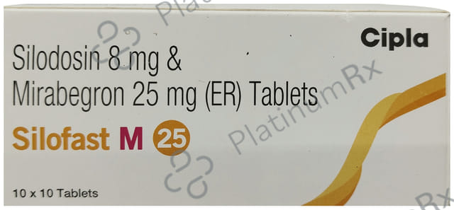 Silofast M 25/8mg Tablet 10s