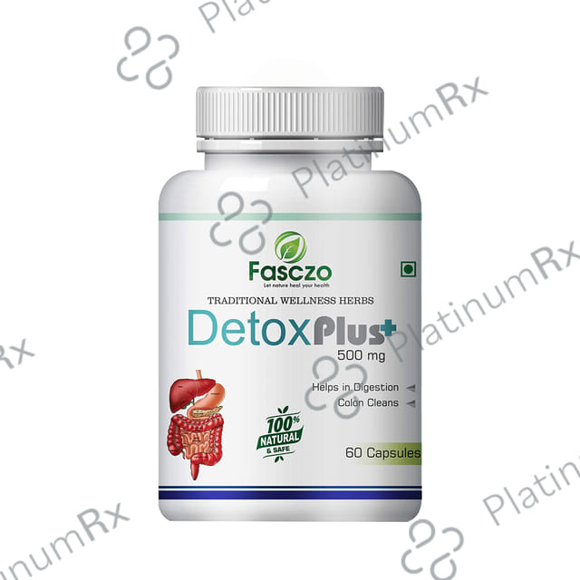 Fasczo Detox Plus 500mg Capsule