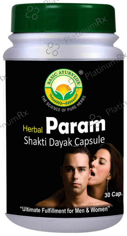 Basic Ayurveda Herbal Param Shakti Dayak Capsule