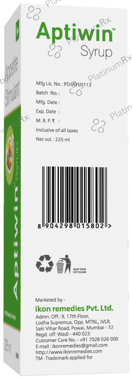 Aptiwin Appetite Stimulant Syrup