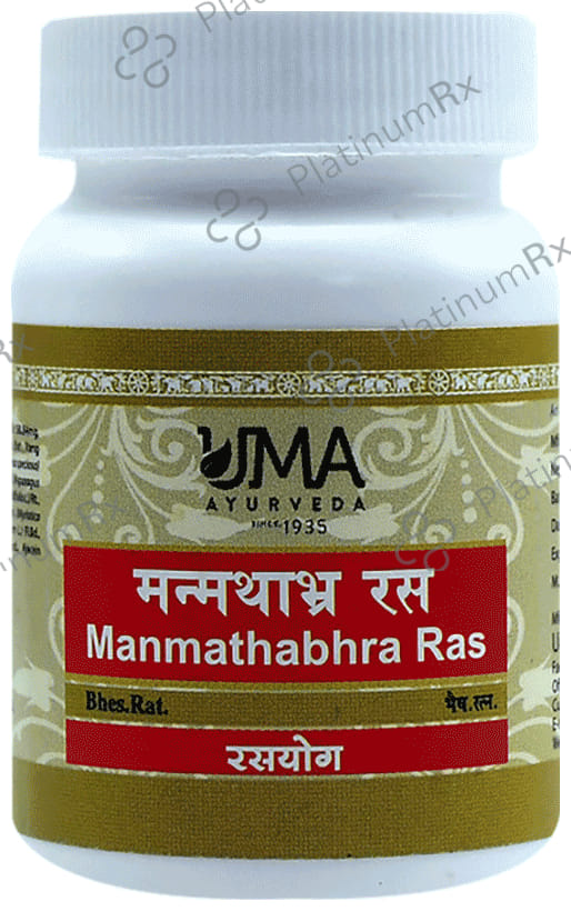 Uma Ayurveda Manmathabhra Ras Tablet 80 tablets