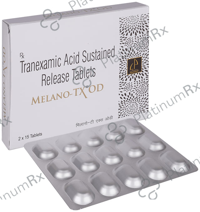 Melano TX OD 500mg Tablet SR 15s