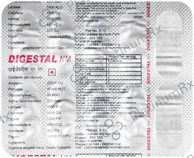 Digestal NM Capsule 10s