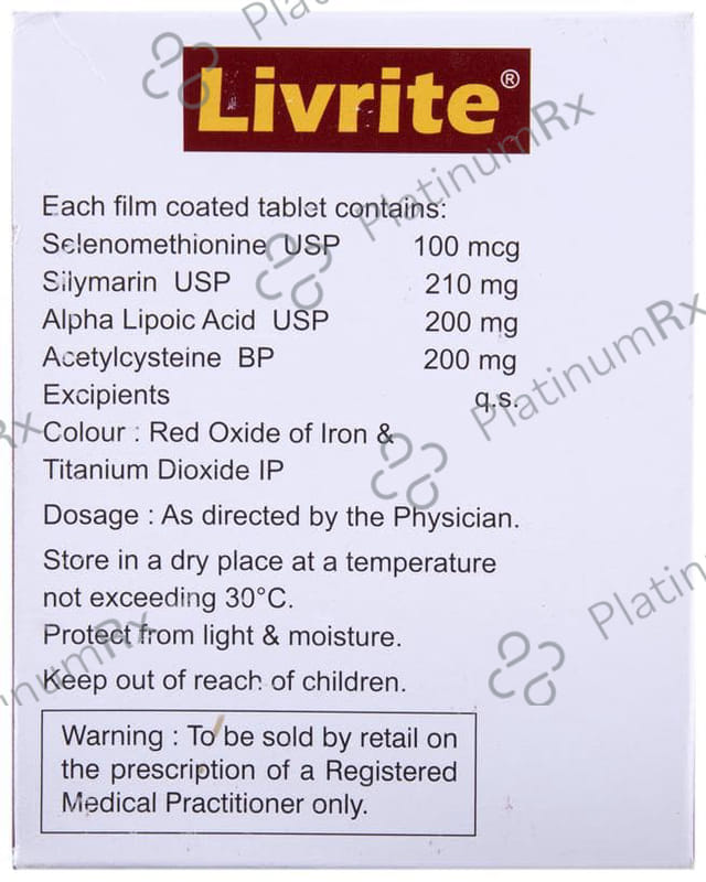 Livrite Tablet 10s