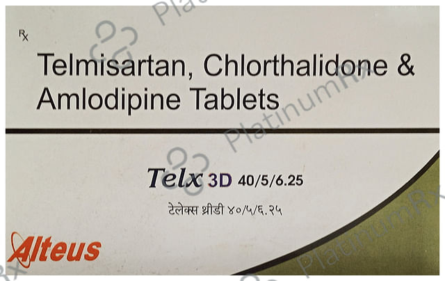 Telx 3D 40/5/6.25 Tablet
