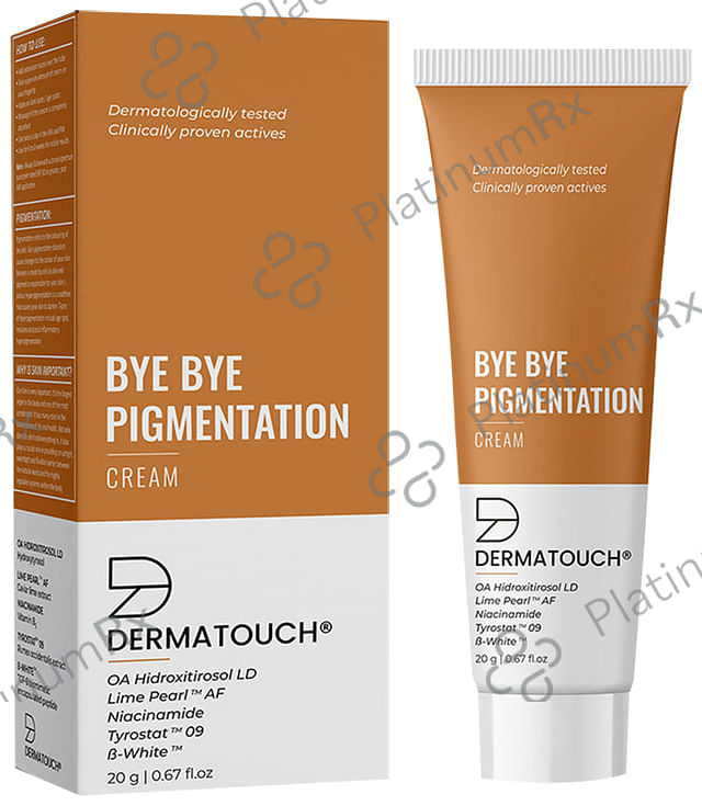 Dermatouch Bye Bye Pigmentation Cream with Niacinamide 20 gm