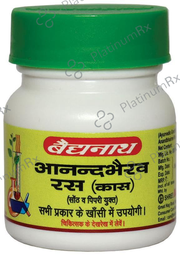 Baidyanath (Nagpur) Anandbhairaw Ras (Kas) Tablet