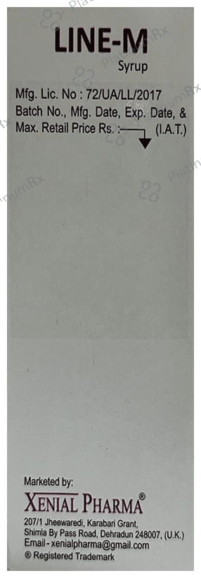 Line M 2.5/4mg Syrup 60ml