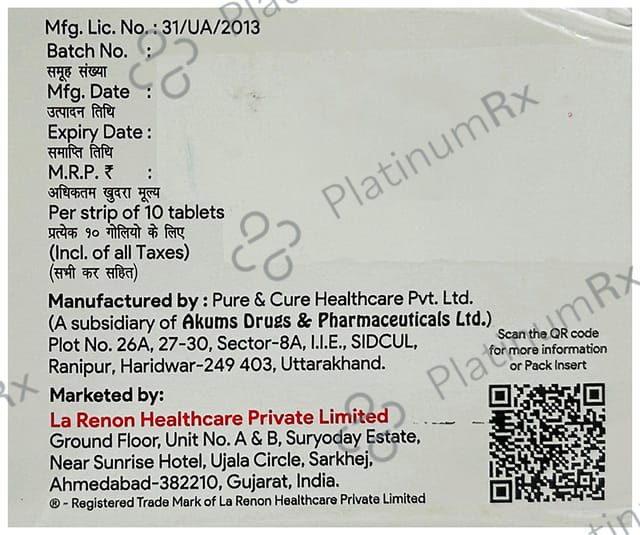Esogress 80mg Tablet