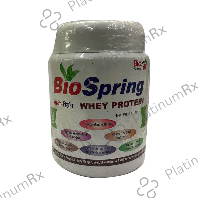 Biospring Whey Protein Powder Sugar Free