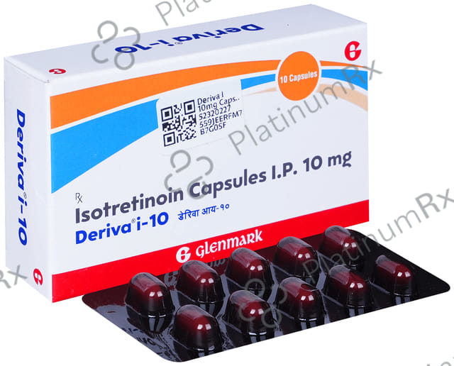 Deriva I 10mg Capsule 10s