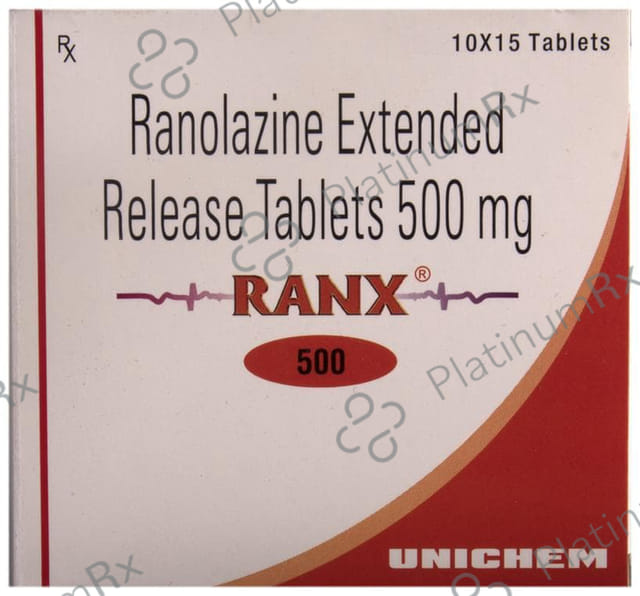 Ranx 500 Tablet ER 15s
