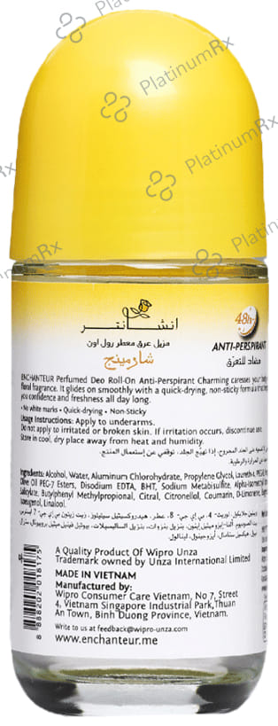 Enchanteur Perfumed Deo Roll-on Charming