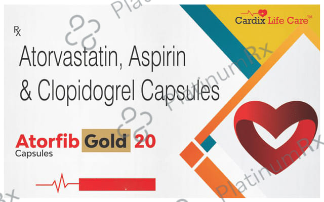Atorfib Gold 75mg/20mg/75mg Capsule