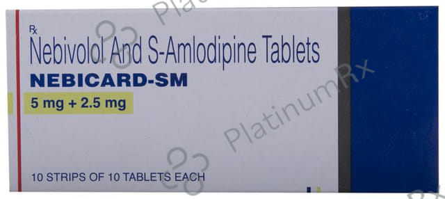 Nebicard SM 5/2.5mg Tablet 10s
