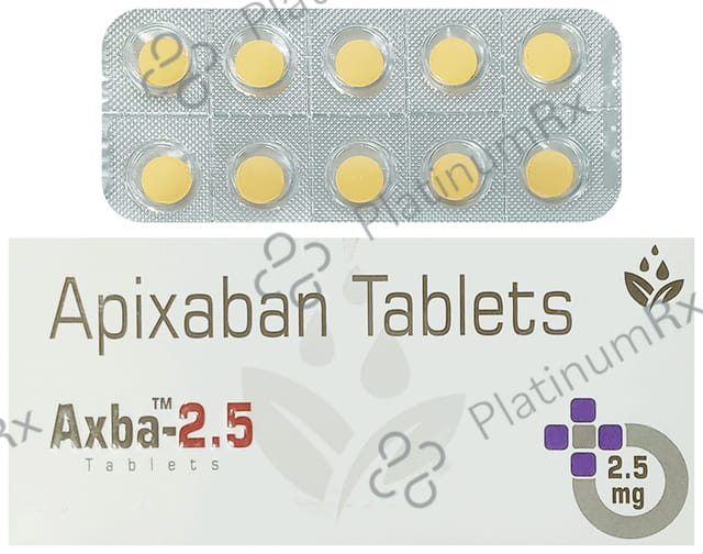 Axba 2.5mg Tablet 10s