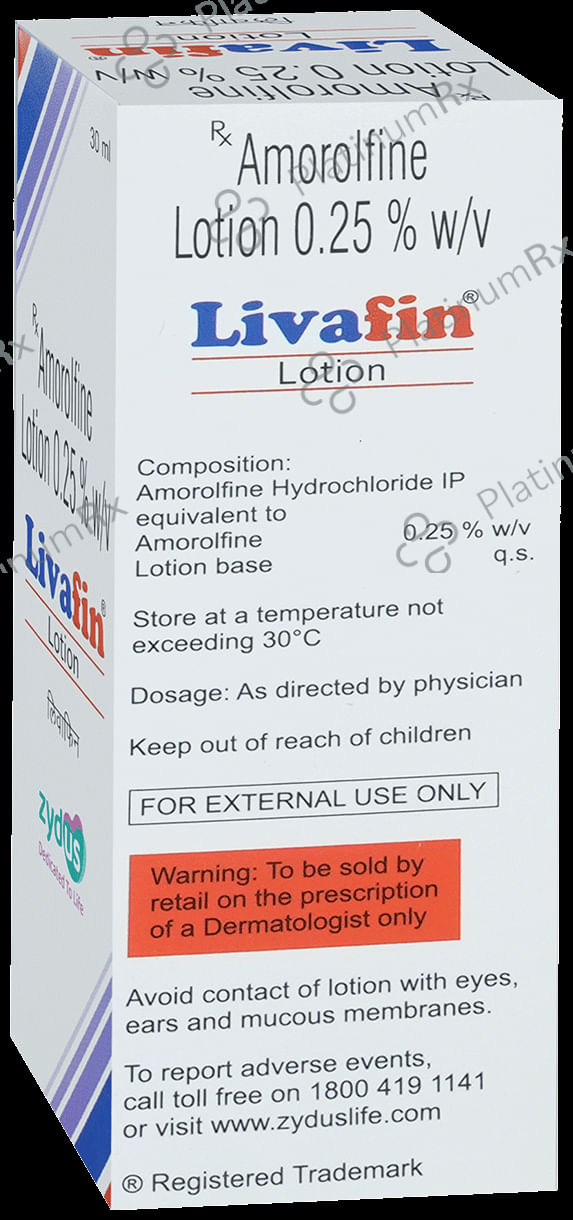 Livafin 0.25% Lotion 30ml